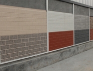 El panel de pared de bocadillo del poliuretano de la PU del material de construcción para el apartadero de la pared