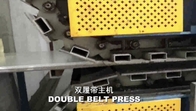 Máquina 8m/min, equipo del panel de bocadillo de la PU 3KW de fabricación del panel de bocadillo