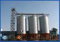 pequeños silos del almacenamiento del grano 777m3, almacenamiento material a granel Silo del cereal