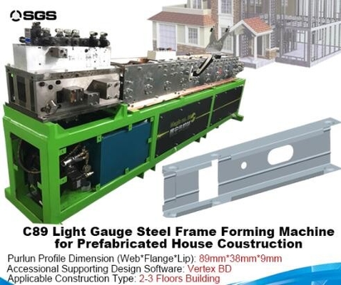 30m/Min Light Gauge Steel Roll que forma la máquina 5.5KW